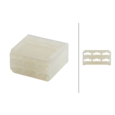 Hella Csatlakozó ház HELLA 8JD 008 151-051 autóalkatrész