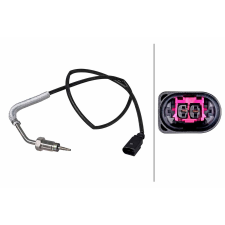 Hella Érzékelő, kipufogógáz-hőmérséklet HELLA 6PT 358 226-401 autóalkatrész