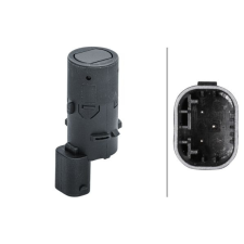 Hella érzékelő, parkolásasszisztens HELLA 6PX 358 141-601 autóalkatrész