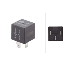 Hella relé, munkaáram HELLA 4RA 933 332-451 autóalkatrész