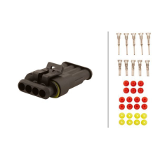 Hella vezeték-összekapcsoló HELLA 8KW 744 808-801 autóalkatrész