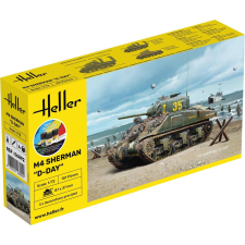  Heller STARTER KIT M4 Sherman D-Day 1:72 (56892) makett