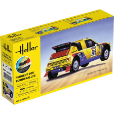  Heller STARTER KIT Peugeot 205 Turbo Rally 1:43 (56189) makett