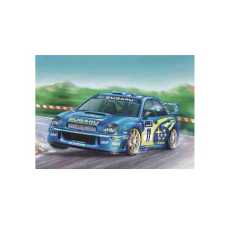 Heller Subaru Impreza WRC 2002 autó műanyag modell (1:43) autópálya és játékautó