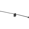 HellermannTyton 156-05904 T50ROSEC10-MC5-BK-D1 Kábelkötöző 200 mm 4.60 mm Fekete Átlós kábelkötegelés 1 db (156-05904)
