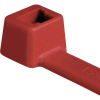 HellermannTyton Kábelkötegelő készlet 390 x 4,6 mm, piros, 100 db, HellermannTyton 116-05412 T80L-N66-RD-C1 (116-05412)
