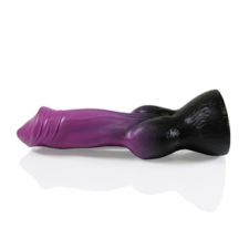 HellHound Cerberus Dildo Black Purple L -igényes minőségi álat dildó műpénisz, dildó
