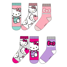  Hello Kitty Bow gyerek zokni 23-34