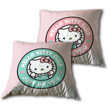 HELLO KITTY Club párna, díszpárna 40x40 cm Velúr lakástextília