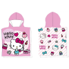 HELLO KITTY Fashion strand törölköző poncsó 50x100 cm (Fast Dry)