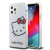 HELLO KITTY Hello Kitty IML Head Logo tok iPhone 12/12 Pro készülékhez – Fehér