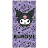 HELLO KITTY Hello Kitty Kuromi Chaos fürdőlepedő, strand törölköző 70x140 cm (Fast Dry)