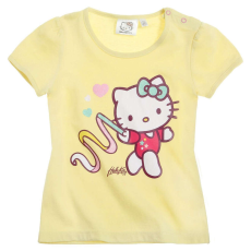HELLO KITTY Hello Kitty sárga baba póló