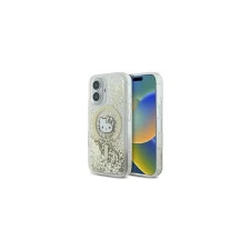 HELLO KITTY HKHMP16SLGDIH Liquid Glitter Fever MagSafe-kompatibilis keménytok iPhone 16 - fehér tok és táska