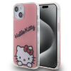 HELLO KITTY IML Daydreaming Logo Case for iPhone 15 Pro Max tok - pink
