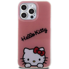 HELLO KITTY IML Daydreaming Logo Zadní Kryt pro iPhone 15 Pro Max Pink tok és táska