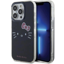 HELLO KITTY IML Kitty Face tok iPhone 15 Pro - fekete tok és táska