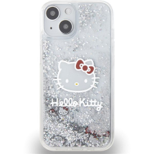 HELLO KITTY Liquid Glitter Electroplating Head Logo iPhone 13 átlátszó tok tok és táska