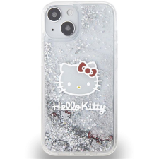 HELLO KITTY Liquid Glitter Electroplating Head Logo Zadní Kryt pro iPhone 12/12 Pro Transparent tok és táska