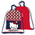 HELLO KITTY Red Bow Deluxe sporttáska, tornazsák 45 cm