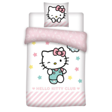 Hello Kitty Stars ágyneműhuzat 140×200cm, 65x65 cm lakástextília