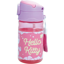 Hello Kitty Unicorn műanyag kulacs akasztóval 350 ml kulacs, kulacstartó