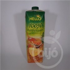 Hello multivitamin 100% 1000 ml üdítő, ásványviz, gyümölcslé