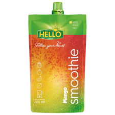 Hello smoothie mangó gyümölcsturmix 200 ml üdítő, ásványviz, gyümölcslé