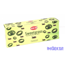 HEM füstölő hexa indiai 20 db - Sweetgrass / Édesgyökér dekorációs kellék