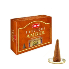  HEM Kúpfüstölő - Ámbra (Amber) füstölő