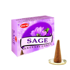  HEM Kúpfüstölő - Zsálya (Sage) füstölő