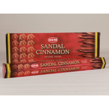  HEM Sandal Cinnamon / Szantál Fahéj füstölő hexa indiai 20 db dekorációs kellék