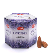  HEM Visszaáramló Kúpfüstölő - Levendula (Lavender) füstölő