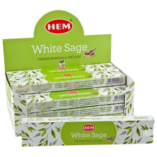  HEM White Sage Fehér Zsálya indiai prémium füstölő füstölő