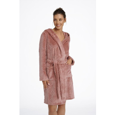 henderson Miss puha fürdőköpeny, antik rózsaszín L/XL női köntös