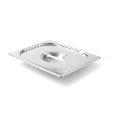 Hendi 806951 GN Kitchen Line GN 1/4 acélfedő, kivágás merőkanálhoz konyhai eszköz