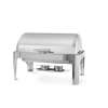Hendi Chafing edény GN 1/1 Rolltop fedővel - 9 L - 660x490x(H)460 mm - HENDI 470305