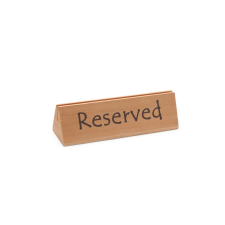Hendi Foglalt Tábla, HENDI, "reserved", 152x44x(H)44mm konyhai eszköz