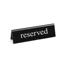 Hendi Foglalt Tábla - "reserved" - 130x35x(H)40 mm - HENDI 663462 konyhai eszköz
