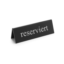 Hendi Foglalt Tábla - "reserviert" - 130x35x(H)40 mm - HENDI 663479 konyhai eszköz