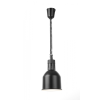 Hendi Függesztett melegentartó lámpa hengeres alakú - Fekete - 230V / 250W - ø175x(H)250 mm - HENDI 273852