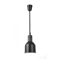 Hendi Függesztett melegentartó lámpa hengeres alakú - Fekete - 230V / 250W - ø175x(H)250 mm - HENDI 273852 melegentartó fiók