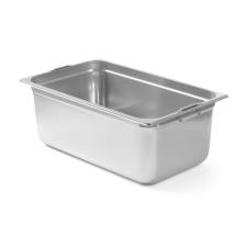 Hendi GN tartály visszahúzható fogantyúkkal, HENDI, GN 1/1, 14L, 530x325x(H)100mm konyhai eszköz