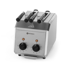 Hendi Kenyérpirító toaster - 230V / 1200W - 200x300x(H)223 mm - HENDI 261163 kenyérpirító