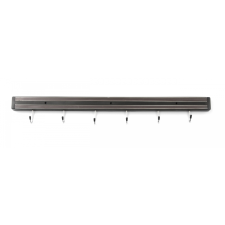 Hendi Késtartó mágnes akasztókkal - 6 kampó - 625x40x(H)20 mm - HENDI 820407 konyhai eszköz