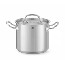 Hendi Magas fazék- fedővel, HENDI, Kitchen Termékcsalád, 2,8L, ⌀160x(H)140mm edény