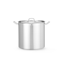 Hendi Magas fazék- fedővel, HENDI, Profi Termékcsalád, 37L, ⌀360x(H)360mm konyhai eszköz