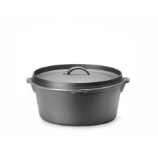Hendi Öntöttvas edény, , 7,2L, Fekete, ⌀310x(H)155mm - HENDI 629376 edény