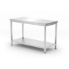 Hendi Rozsdamentes asztal - Budget Line - 1200x600x(H)850mm - HENDI 817179