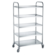 Hendi Szervizkocsi 5 szintes - 910x590x(H)1560 mm - HENDI 810125 konyhai eszköz